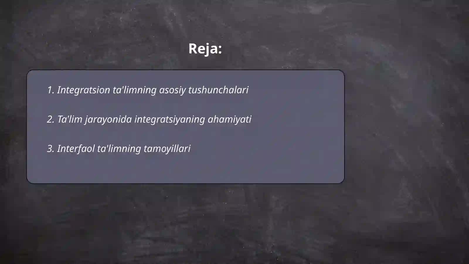 Interfaol ta'limning asosiy tamoyil va shakl va omillari 2