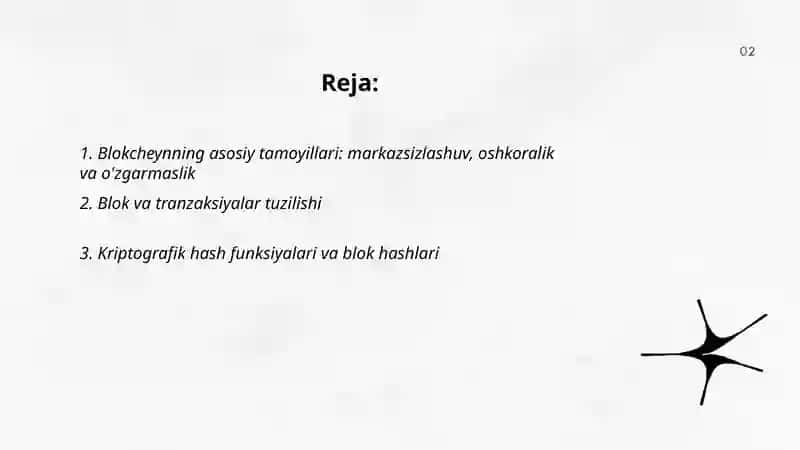 Blokcheyn tamoyillari.konsensus algoritmlari(POW,PoS) Mòminov Otabek 2
