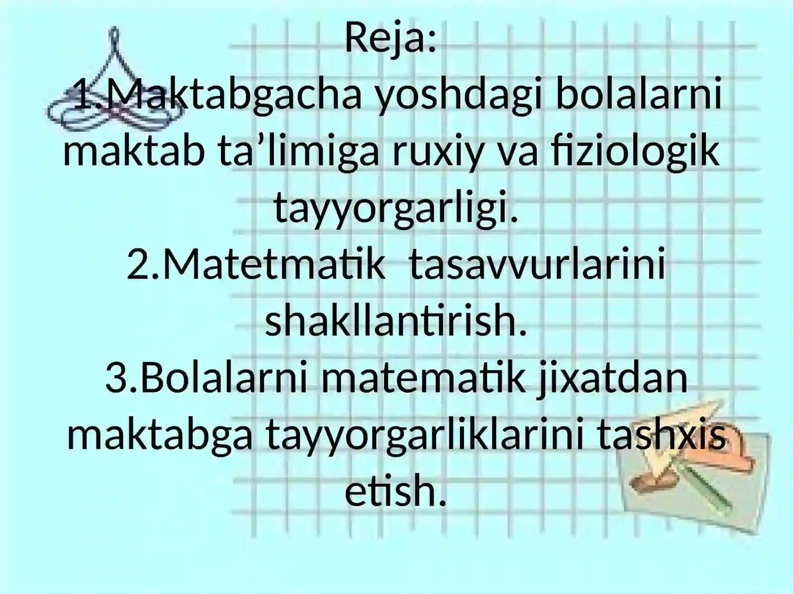 Geometrik shakilar ko'rinishidagi ma'lumotlar 2