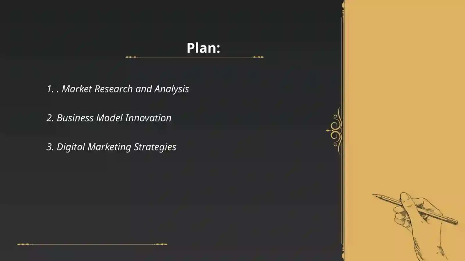 Market Research and Analysis 2