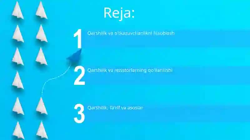 Qarshilik. Qarshilik birligi 2