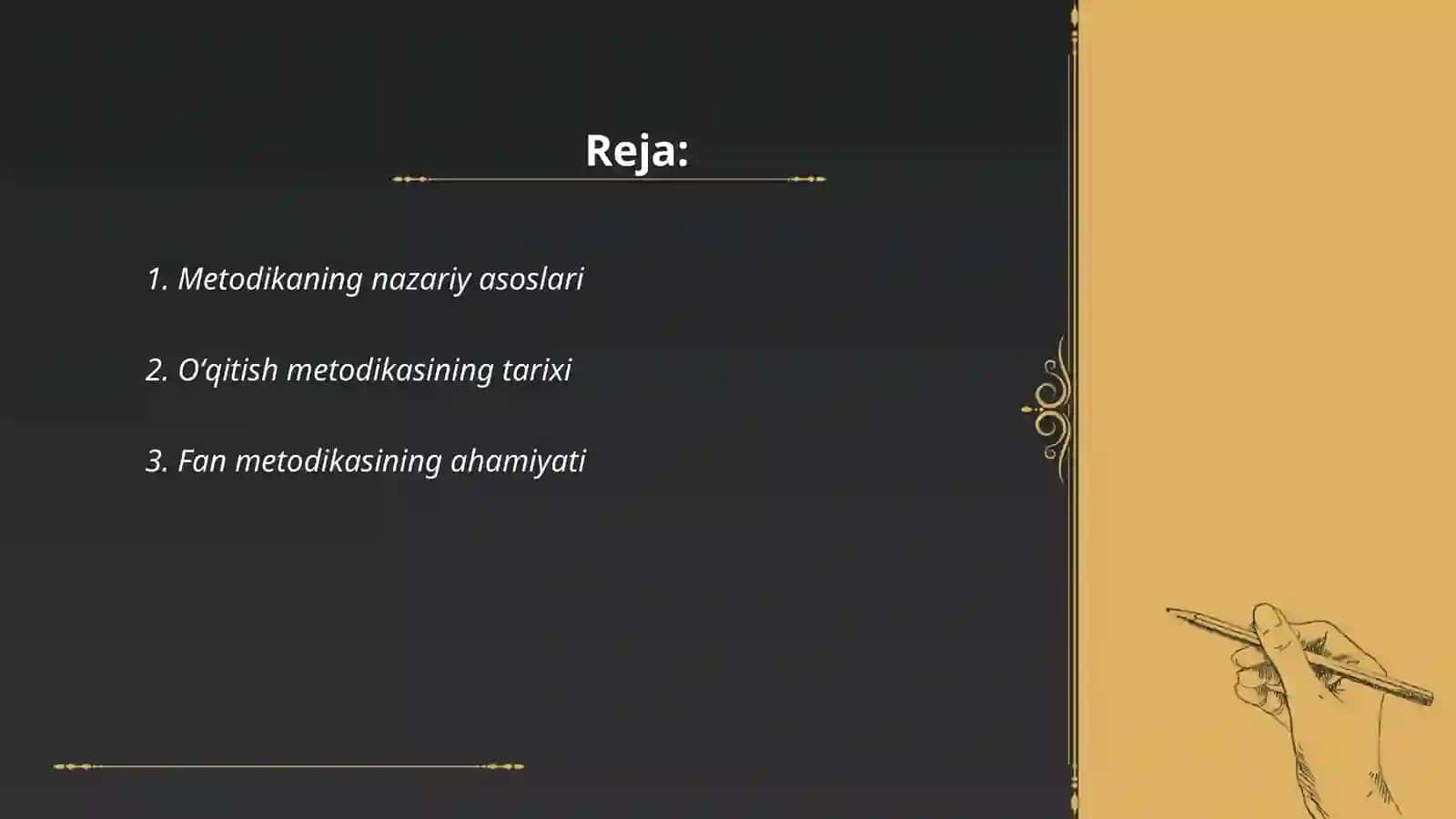 "Metodika", "fan metodikasi", "oʻqitish metodikasi" tushunchalarining mohiyati 2