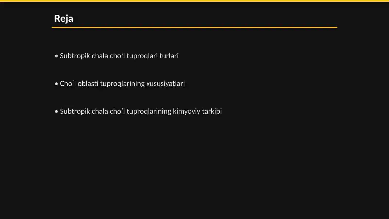 Subtropik chala choʻl va choʻl oblasti tuproqlari 2