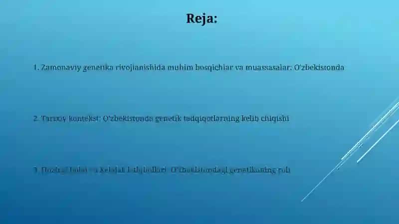 Tarixiy Kontekst: O'zbekistonda Genetika Tadqiqotining Kelib Chiqishi 2