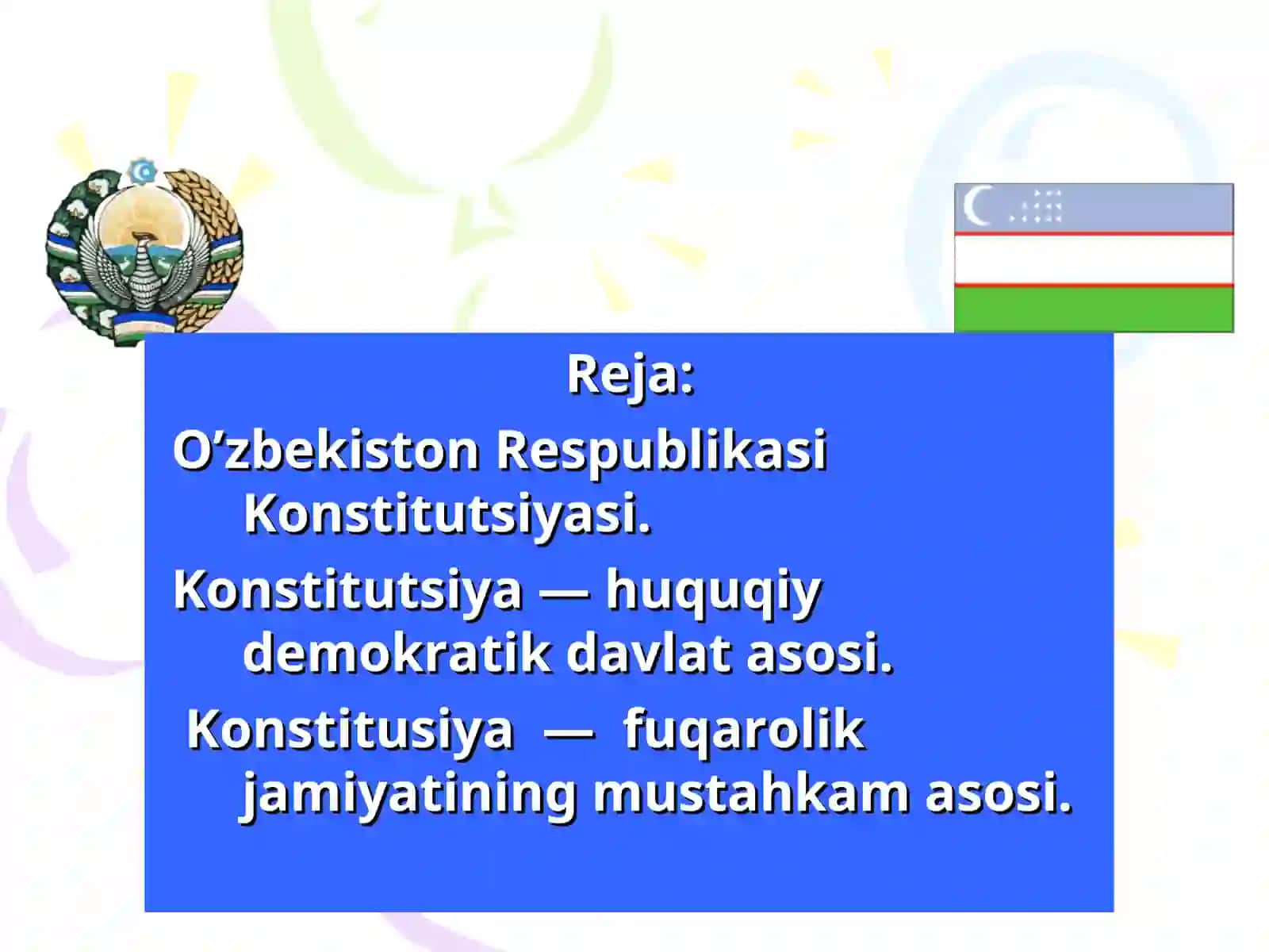 O'zbekiston Respublikasi Konstitutsiyaviy huquqi subektlari 2