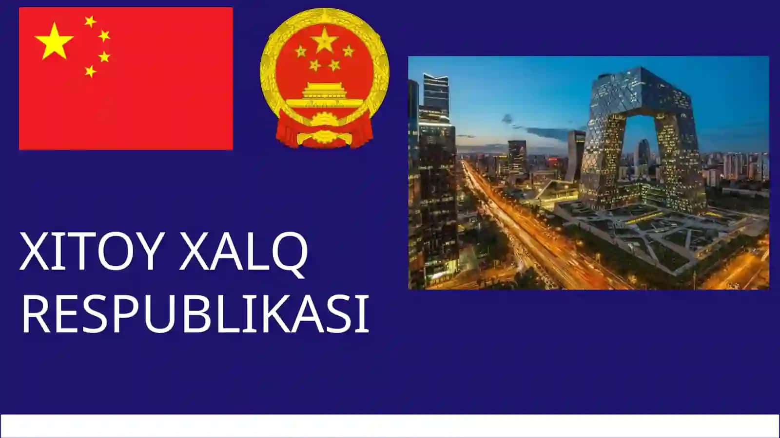 Xitoy davlati 2