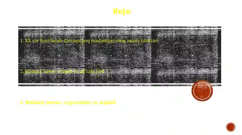 Qoraqalpoq madaniyatining asosiy jihatlari 2