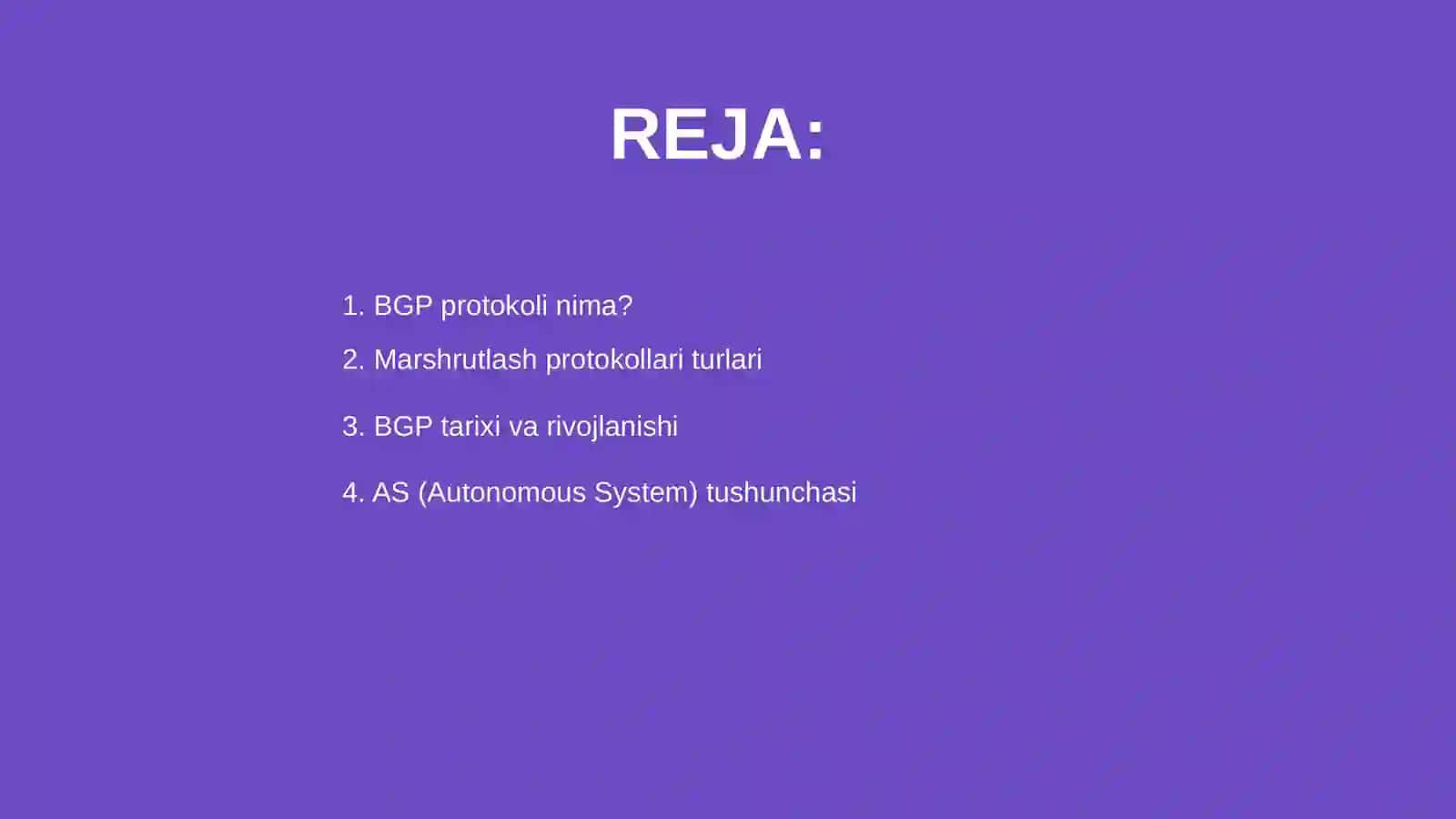 BGP protokoli 2