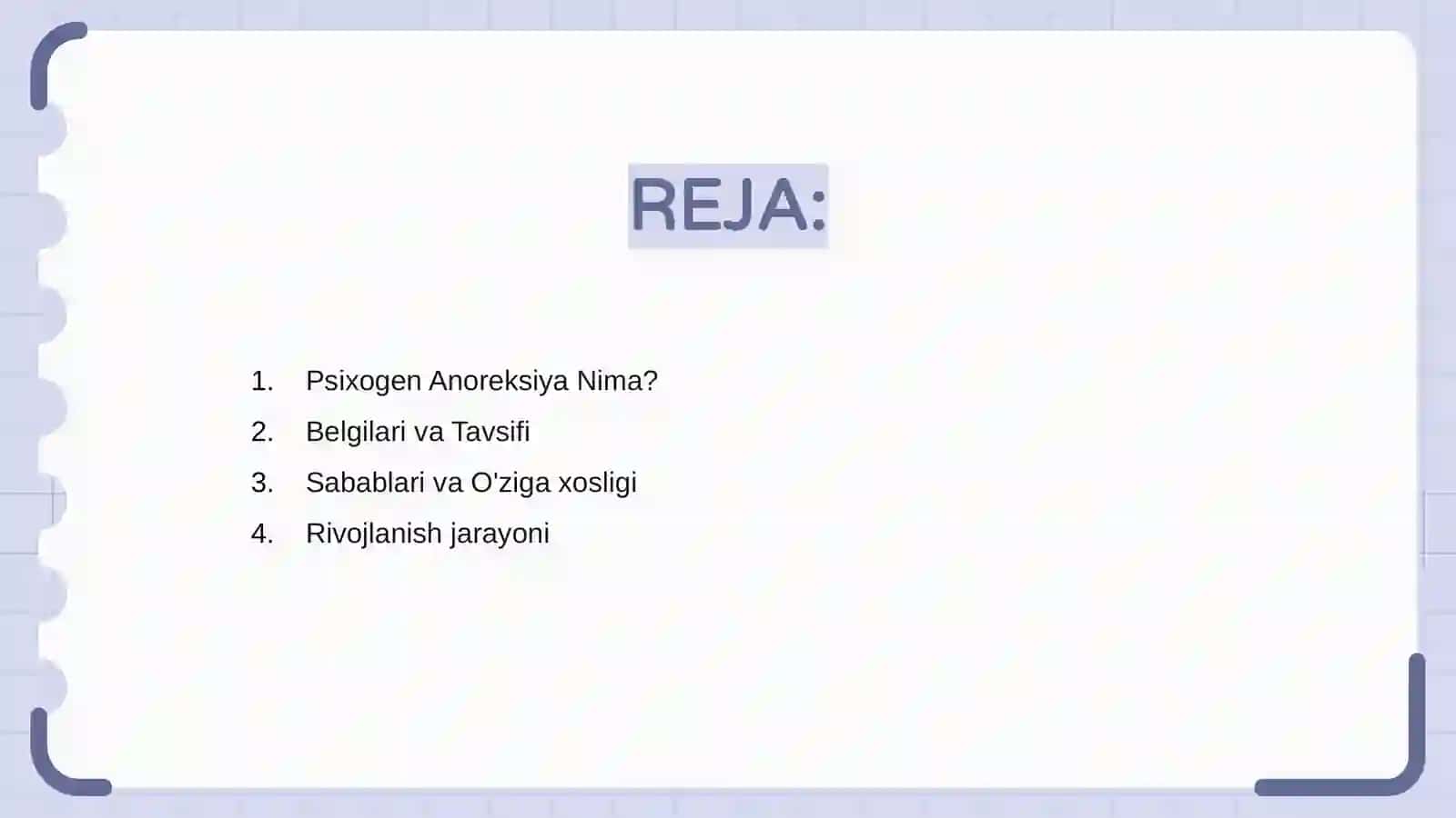 Psixogen anoreksiya 2