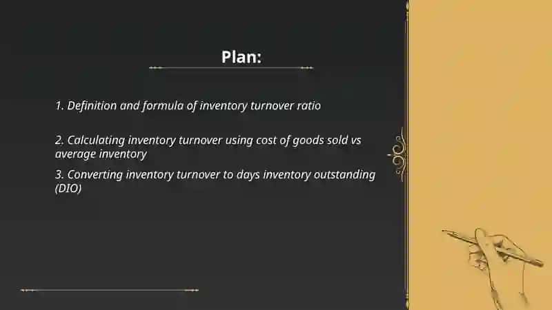 Inventory turnover 2