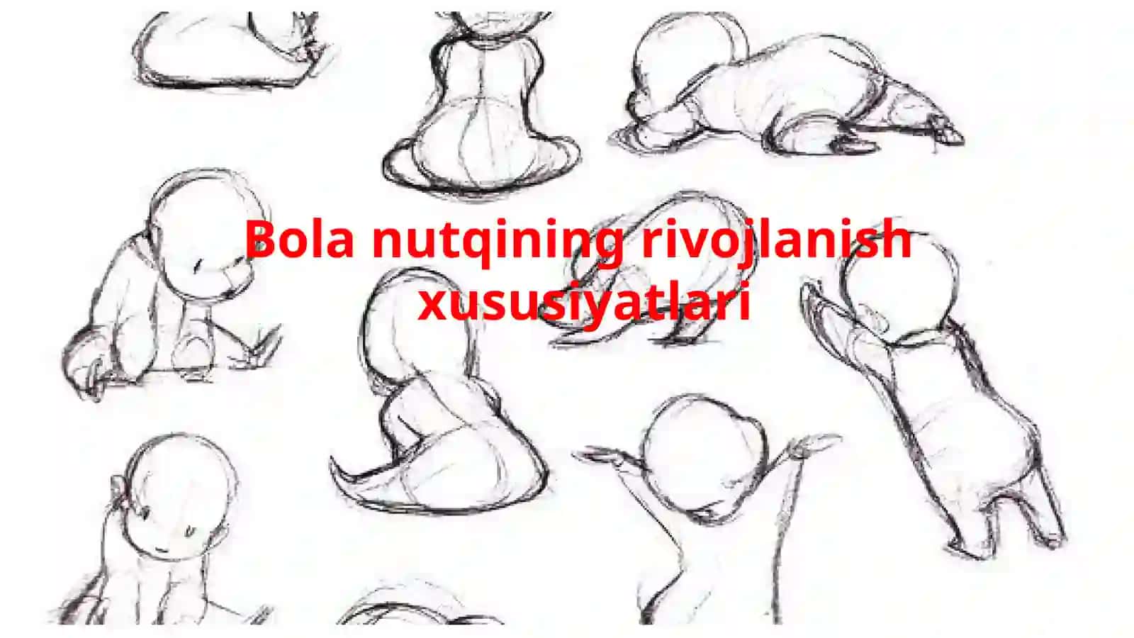 Bola nutqining rivojlanishi 2