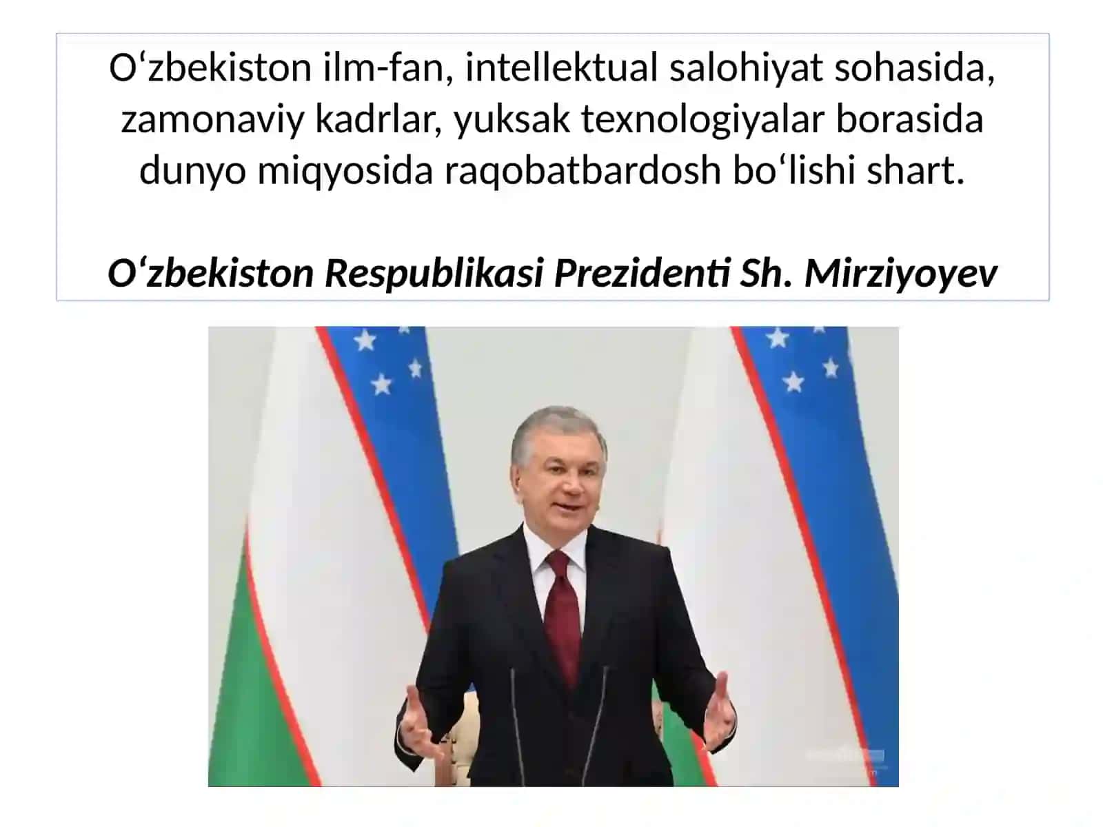 MAVZU. RAQOBATOSHLIKNI TA’MINLASH 2