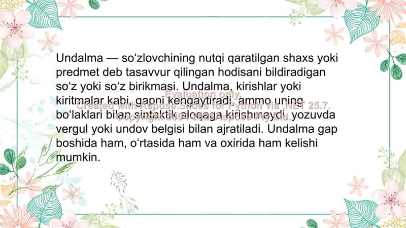 Undalma va kiritmali qurilmalar 2