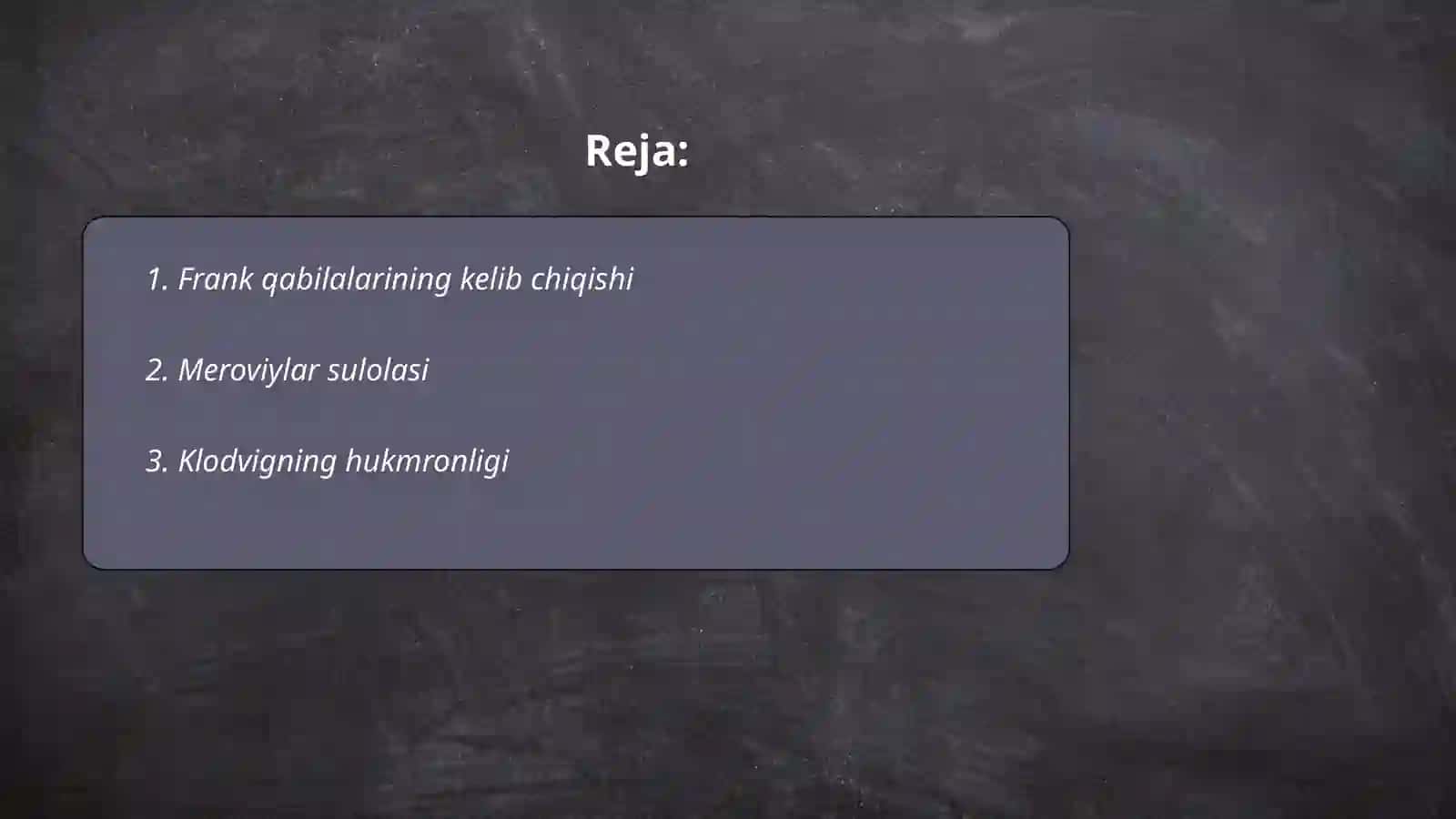 Frank qabilalarida imperiyalarning shakillanishi 2