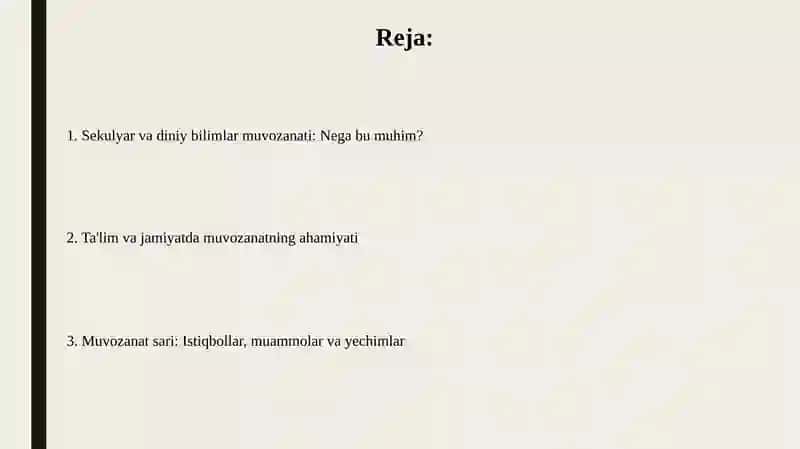 Sekulyar bilim 2