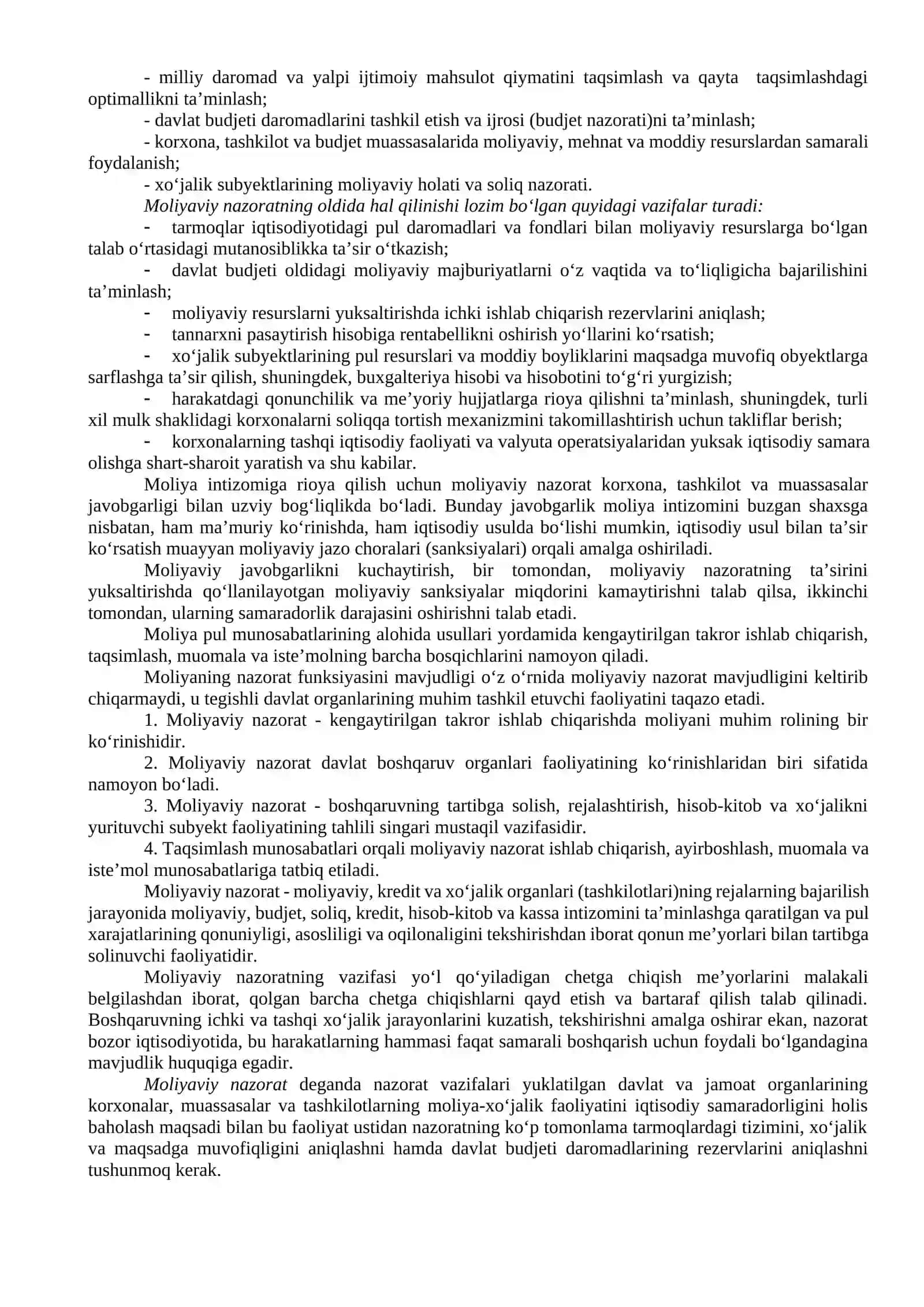 Moliyaviy nazorat 2