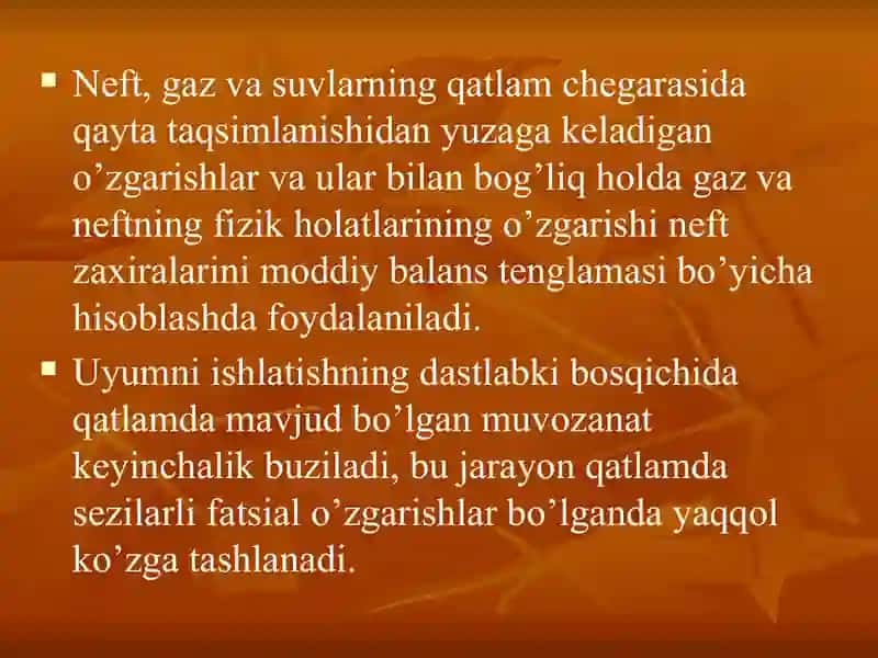 Moddiy Balans Metodi 2