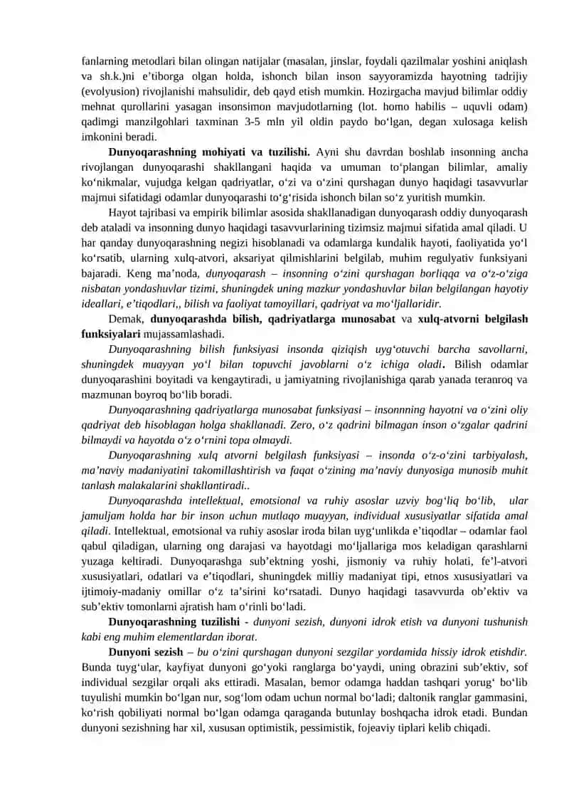 Falsafaning mohiyati va jamiyat taraqqiyotidagi roli 2