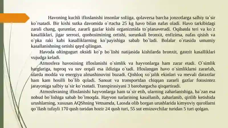Biologik resurslarni himoya qilish 2