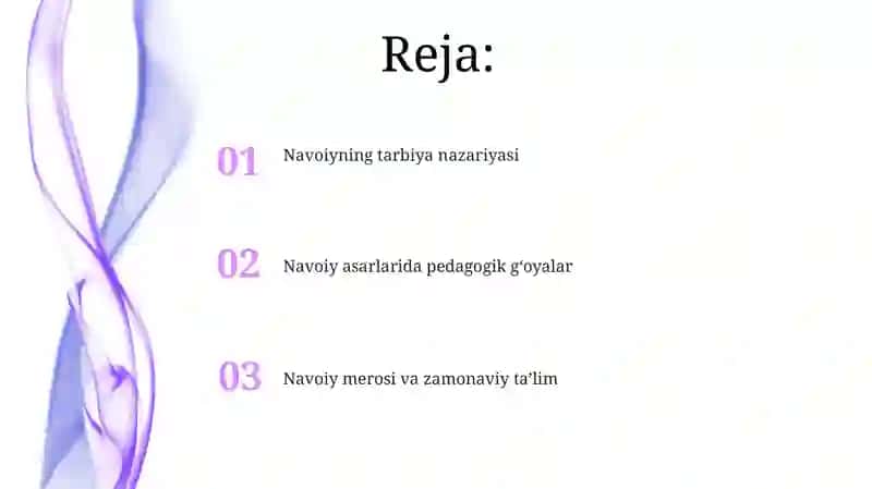 Navoiyning pedagogik qarashlari 2