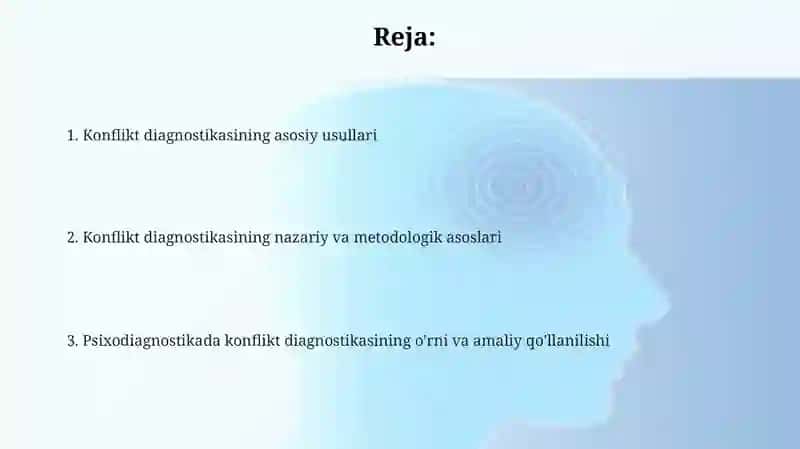 Konflikt diagnostikasi 2