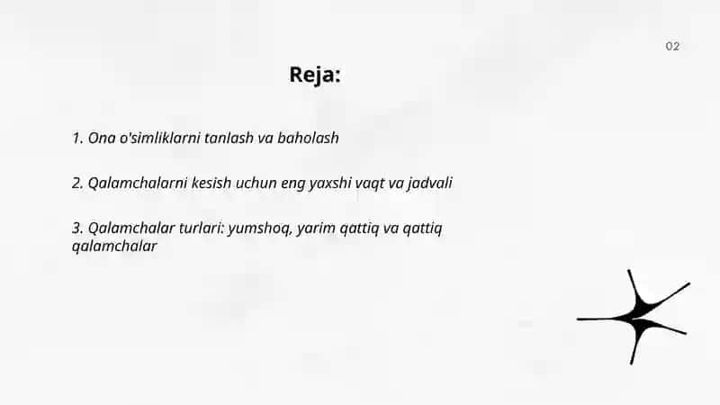 Qalamchalarni tayorlash ularni saqlash 2