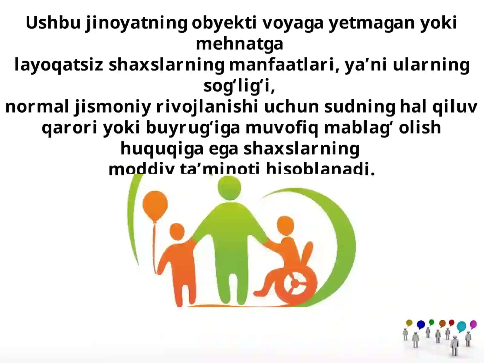 Oilaga, yoshlarga va axloqqa qarshi jinoyatlar 2