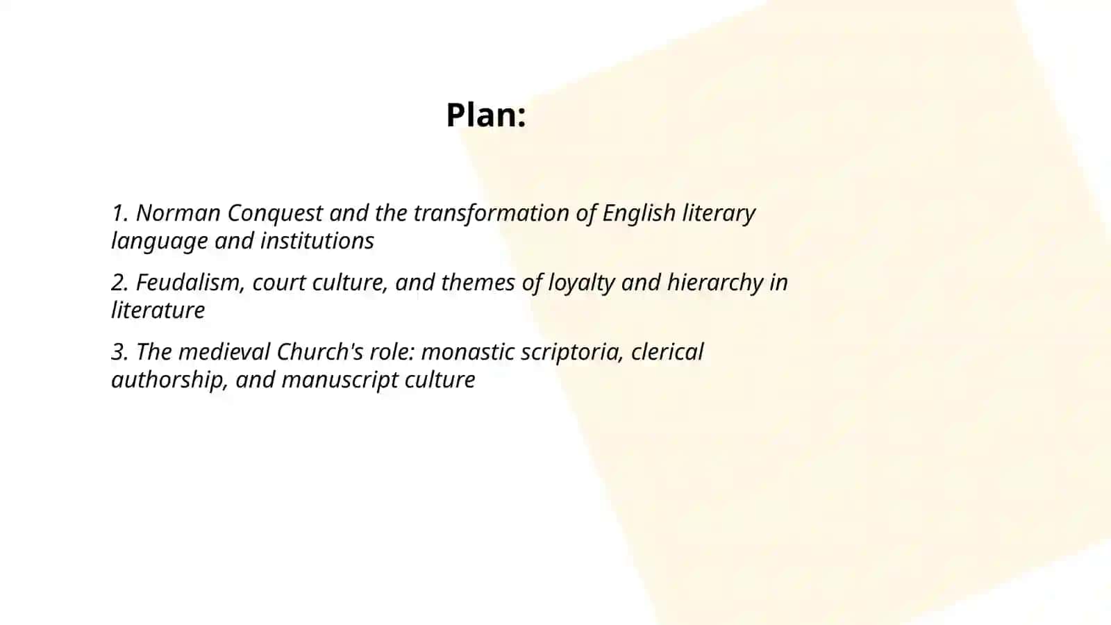 Historical Background of Medieval and Renaissance England 2