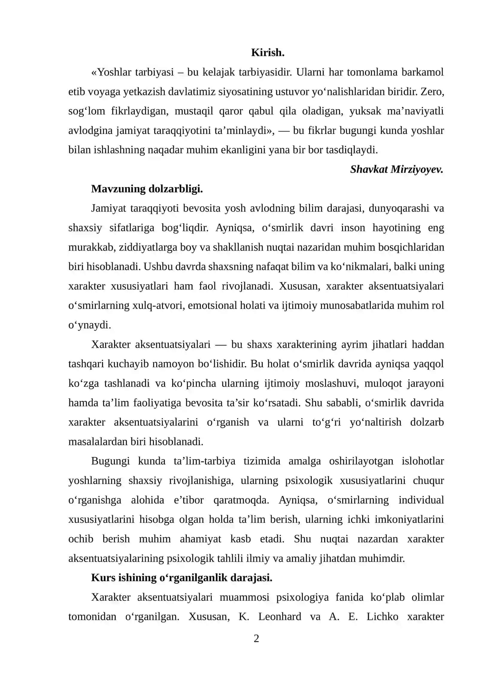 O’smirlik davrida xarakter aksentuatsiyalarining psixologik tahlili 2