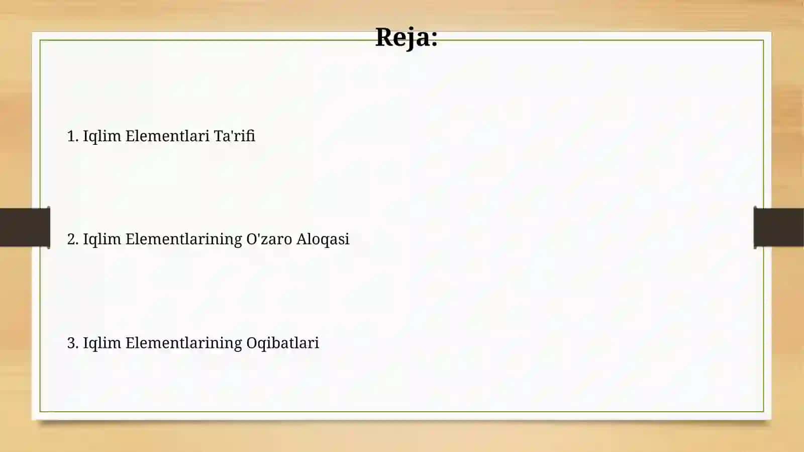 Iqlim elementlari 2