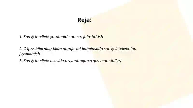 O'qituvchilarga yordam beruvchi suniy intellekt vositalari 2