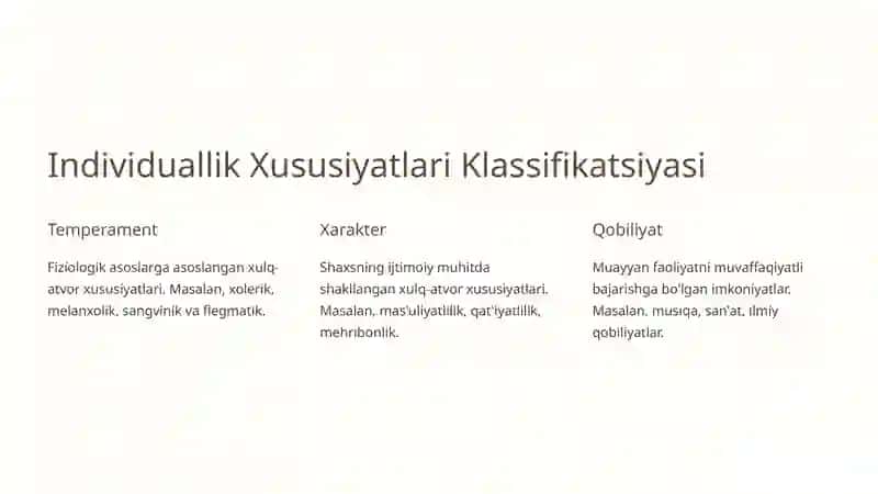 Inson Kamolotining Persogenetik Nazariyalari 2
