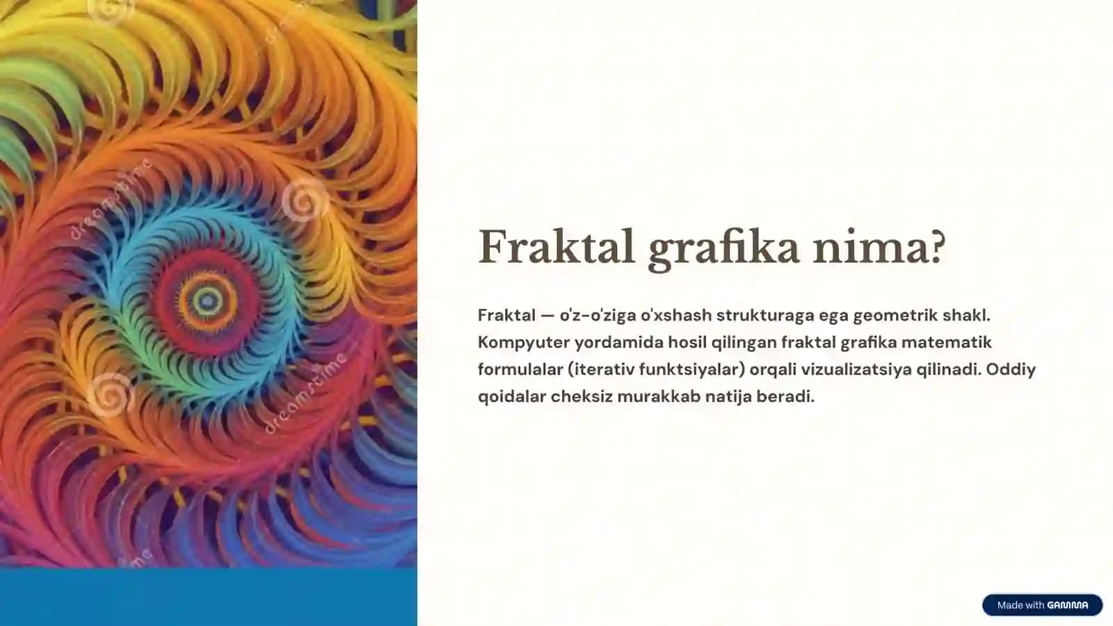 Fraktal Grafika: Sirli Dunyo va Dasturlar 2