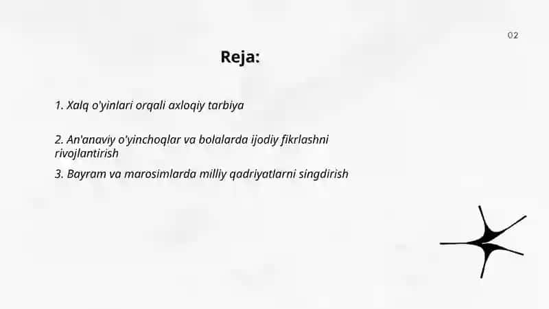 Xalq o'yinlari va o'yinchoqlari, bayram va marosimlarning tarbiya haqidagi fikrlari 2
