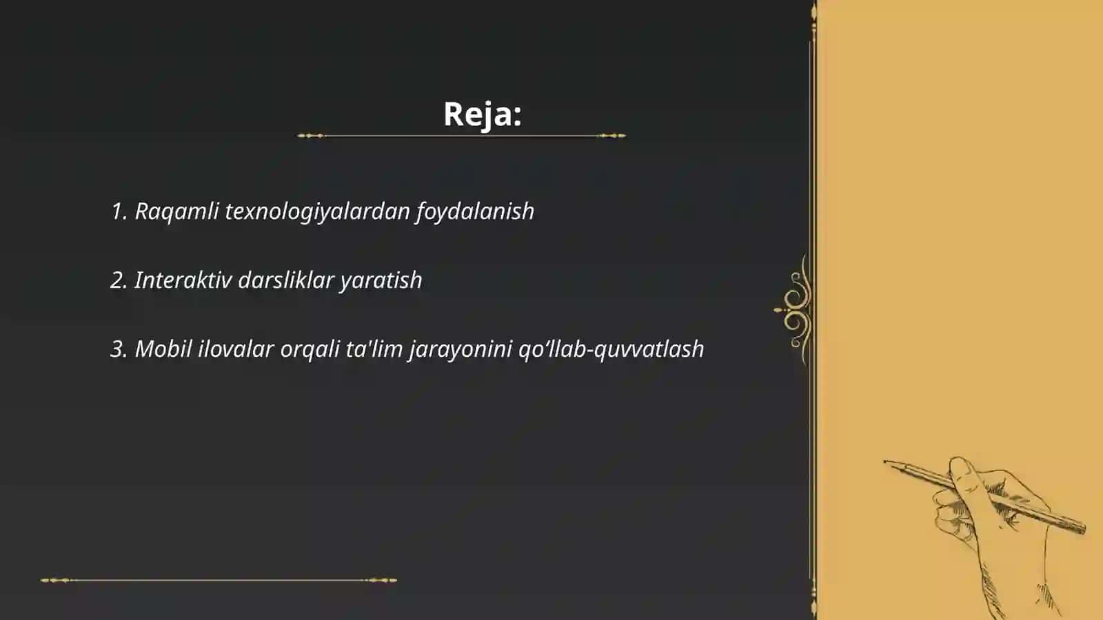Raqamli texnologiyalardan foydalanish 2