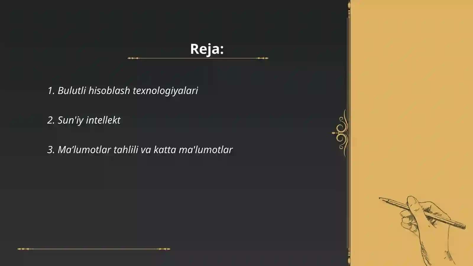 Raqamli iqtisodiyotning asosiy texnalogiyalari 2