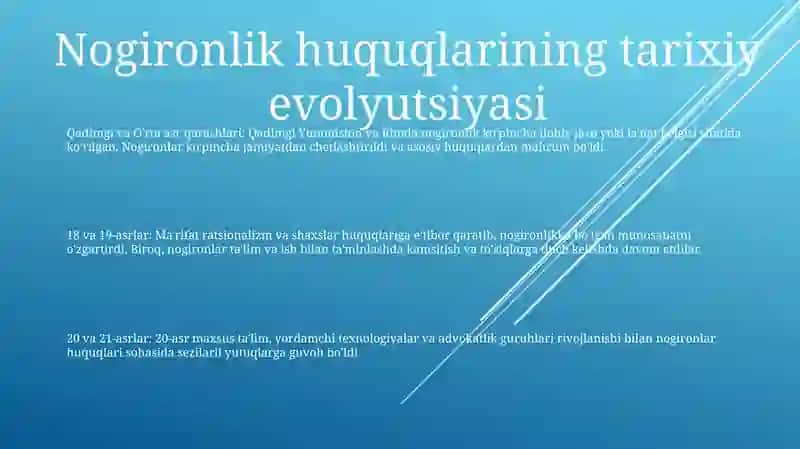 Nogironlar Huquqi Tushunchasi 2