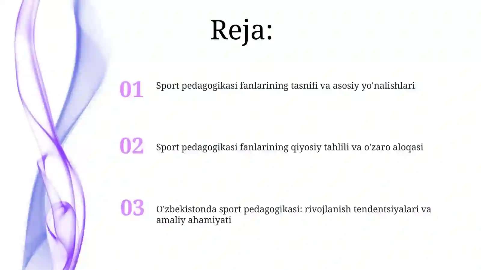 Sportpedagogikasifanlarivaularningqiyosiytasnifi 2