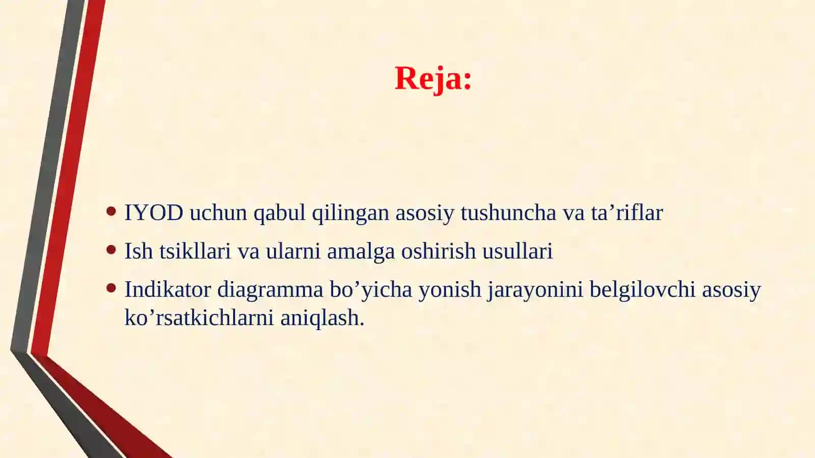ICHKI YONUV DVIGATELLARI UCHUN QABUL QILINGAN ASOSIY TA’RIFLAR 2