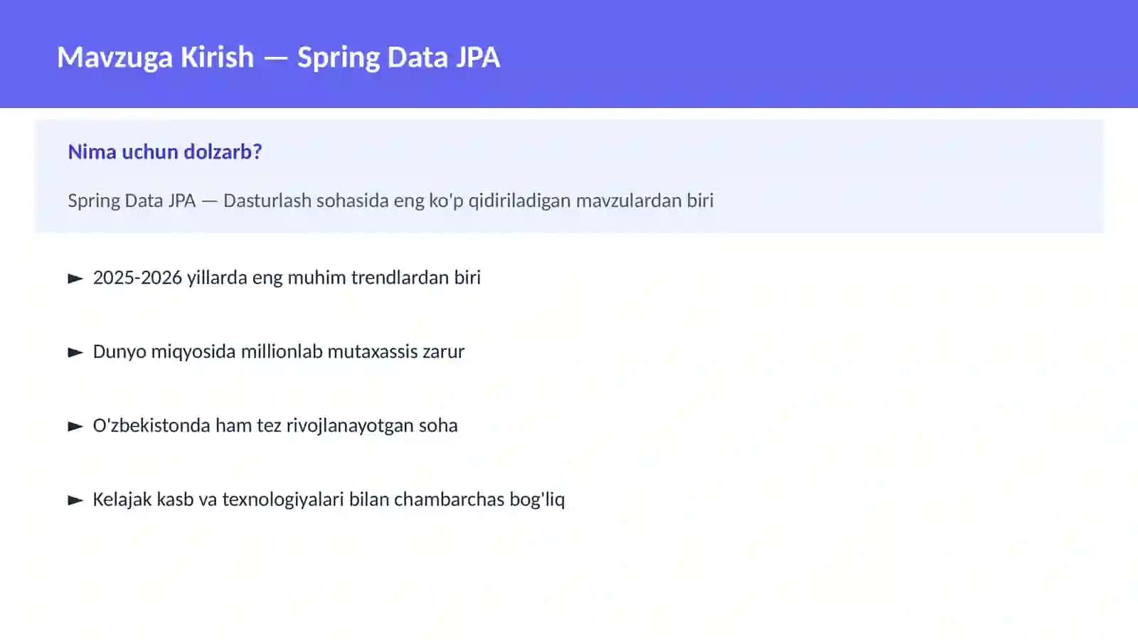Spring Data JPA 2