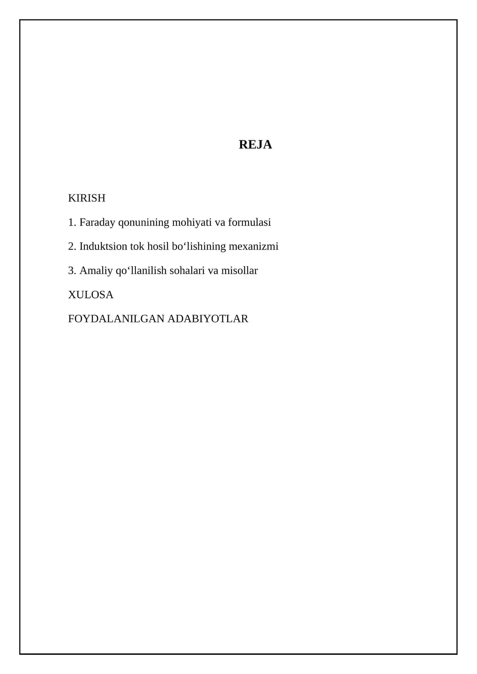 Elektromagnit induksiyasi qonuni 2