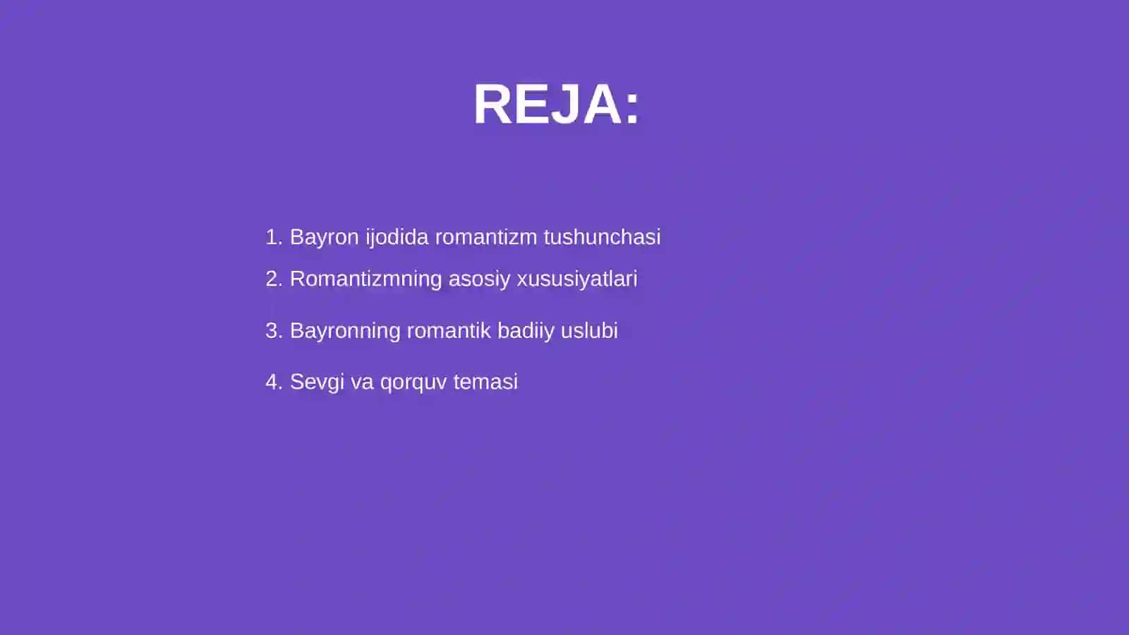 Bayron ijodida romantizmning oʻrni 2