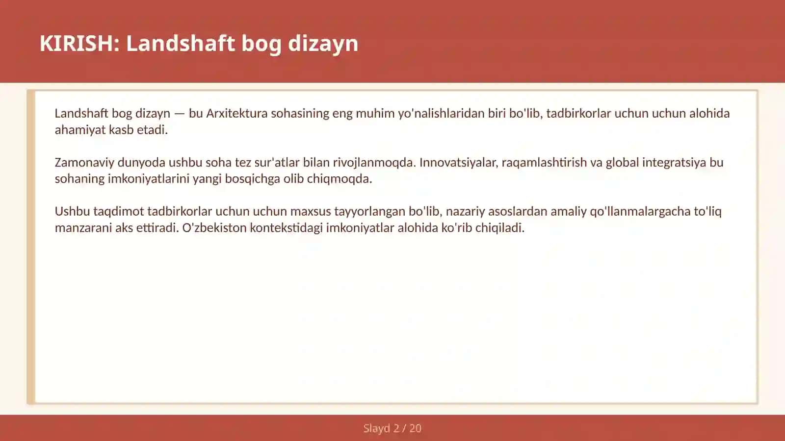Landshaft bog dizayn 2
