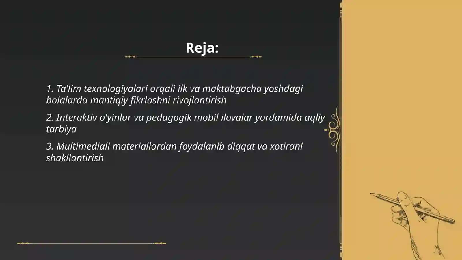 Ta'lim texnologiyalari orqali ilk va maktabgacha yoshdagi bolalarda mantiqiy fikrlashni rivojlantirish 2