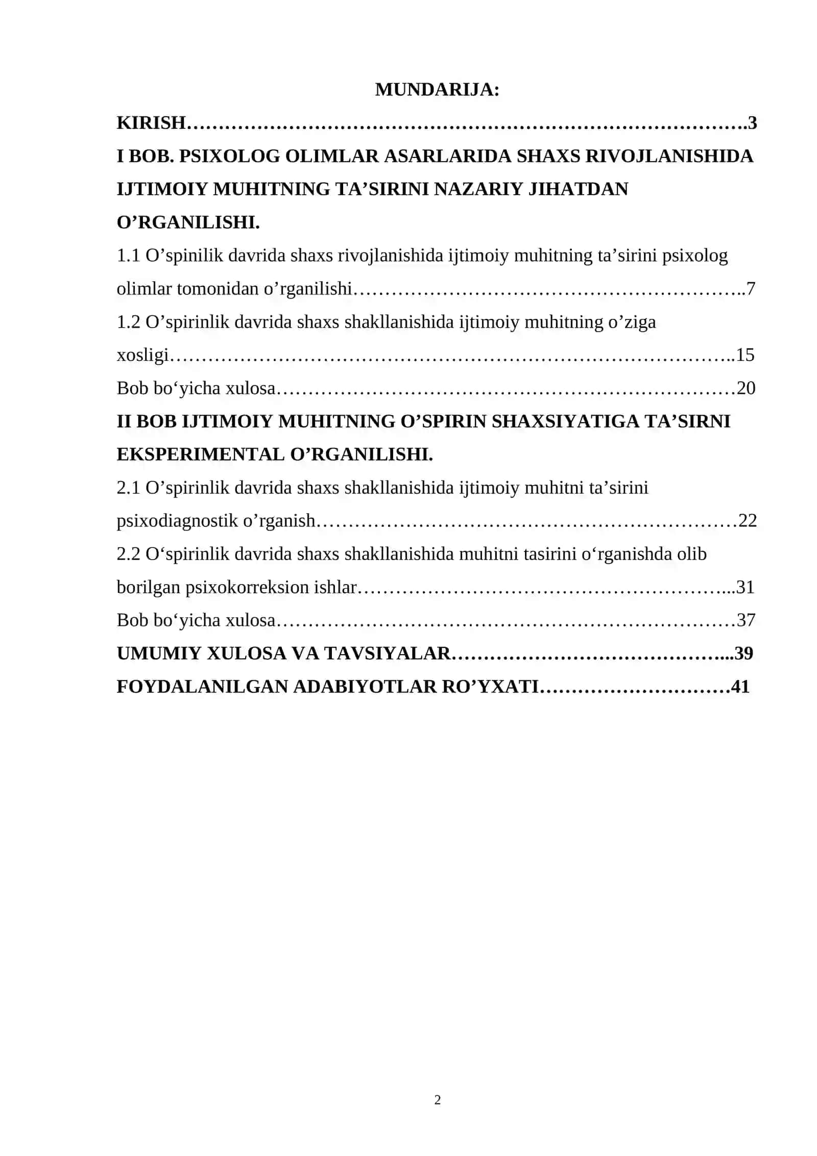 O’SPIRINLIK DAVRIDA SHAXS SHAKLLANISHIDA IJTIMOIY MUHITNING TA’SIRI 2