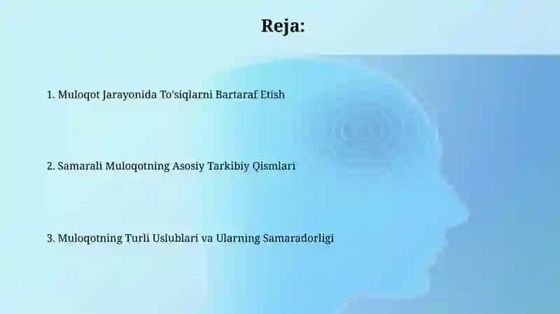Samarali muloqotning asosiy tarkibiy elementlari 2