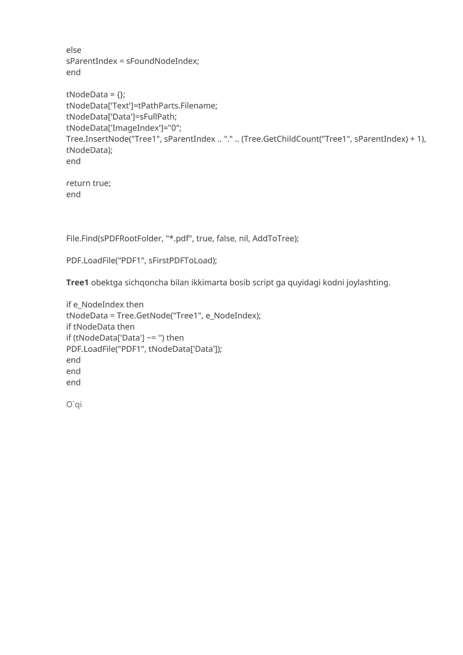 AutoPlay Media Studio da pdf faylni ochish 2