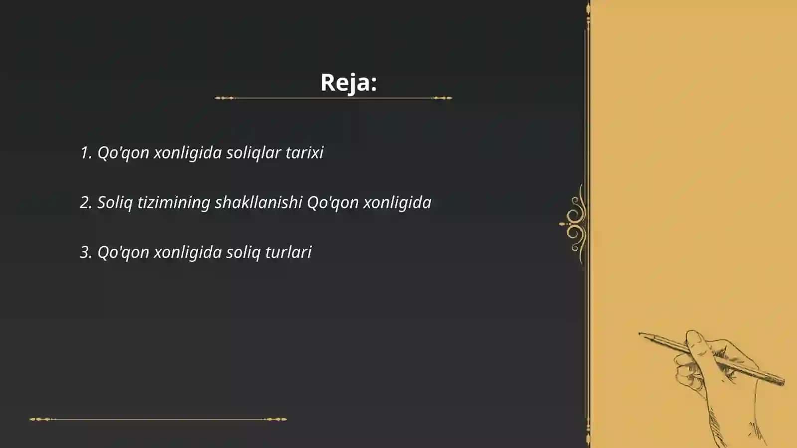 Qo'qon xonligida soliqlar 2