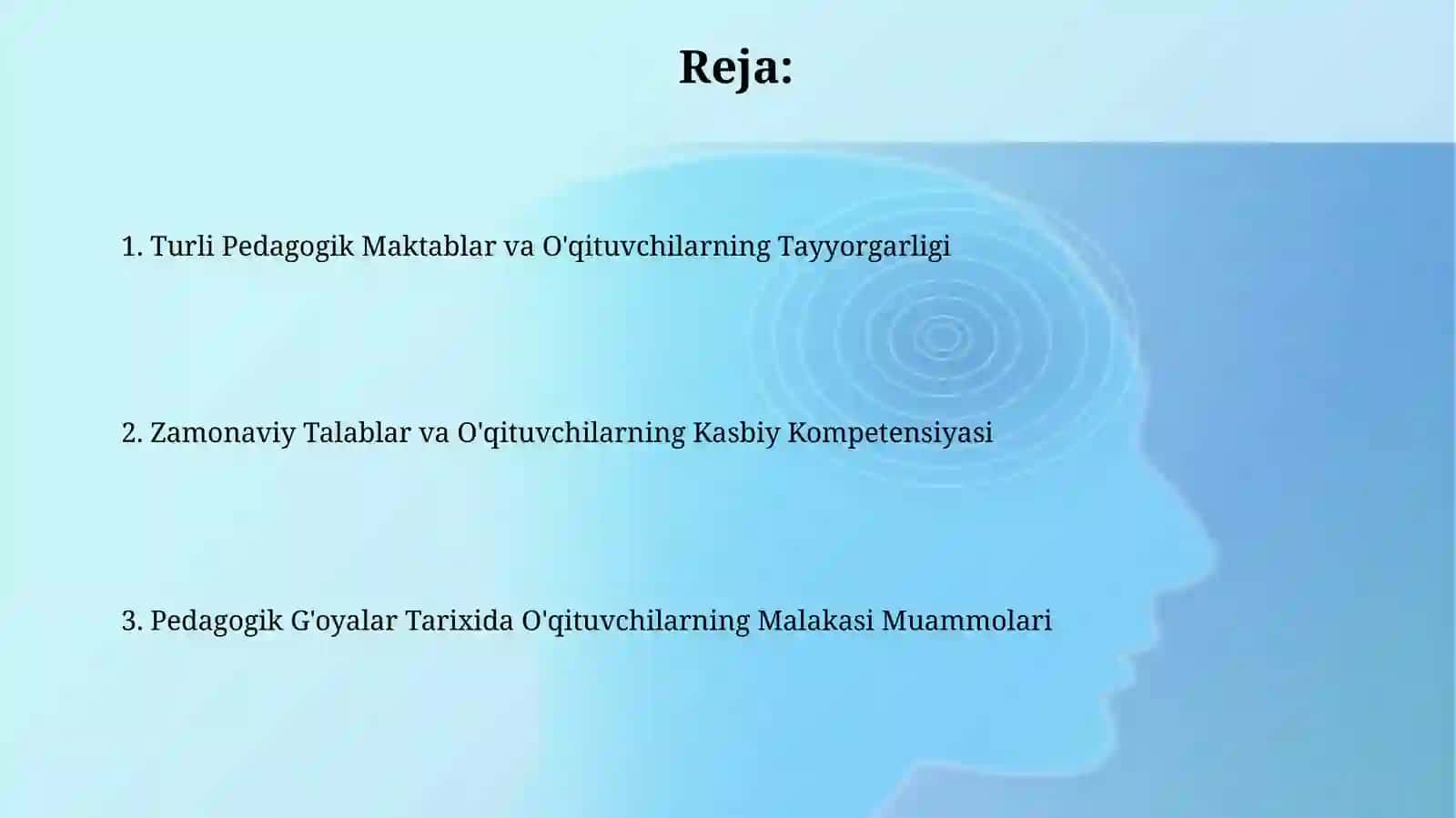 Pedagogik fikrlar va maktablar tarixida oʻqituvchi mahorati masalalari 2