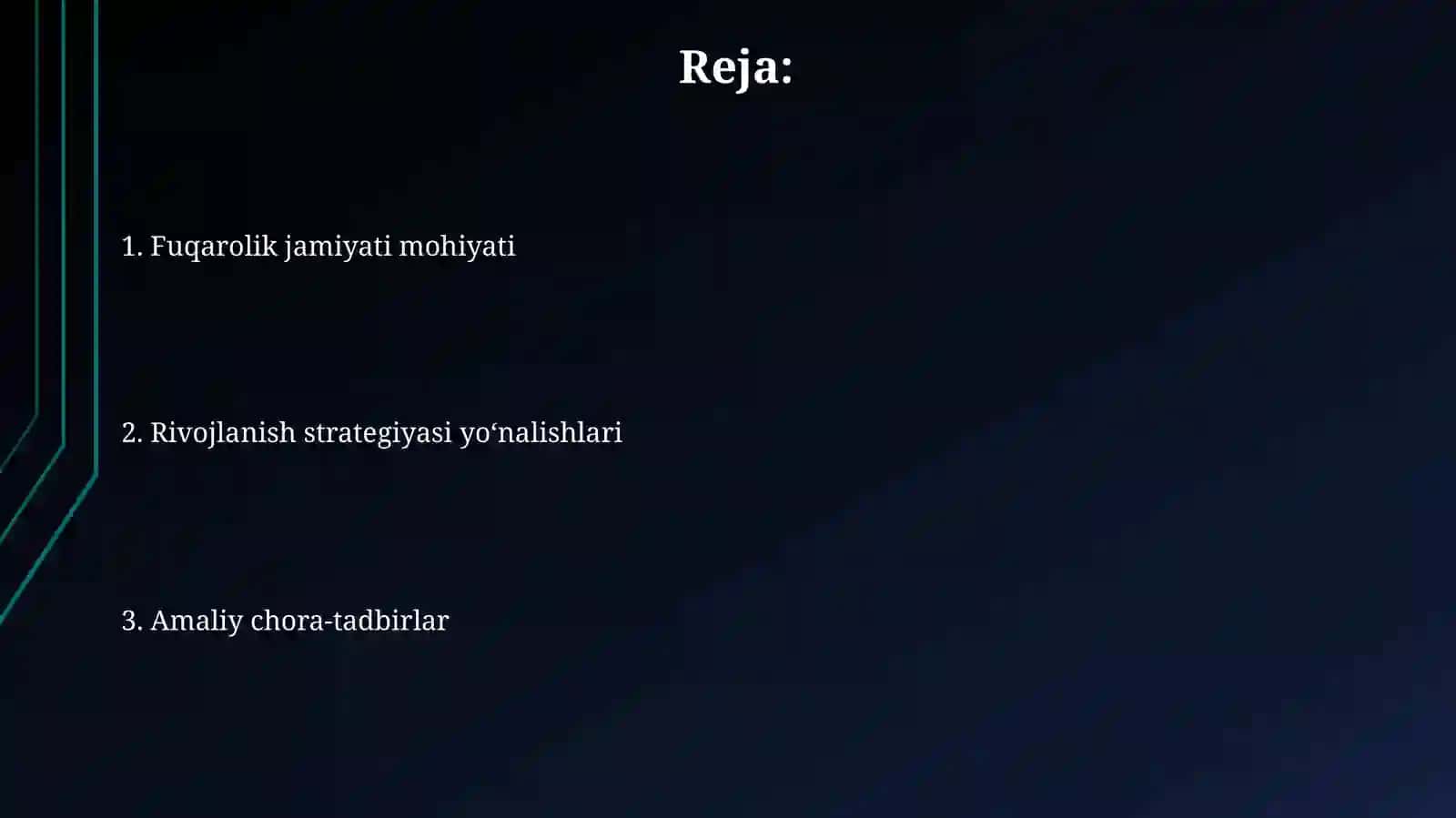 Fuqarolik jamiyati va rivojlanish strategiyasi 2